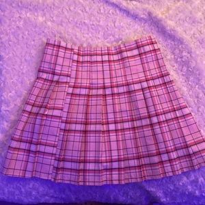 A small pink skirts